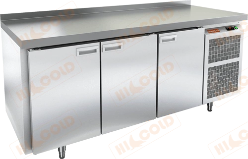 Стол холодильный HICOLD SN 111/TN W с полимерным покрытием (RAL 7004)