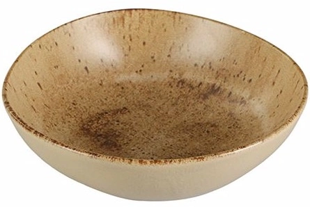 Салатник PORLAND Stoneware Natura 36DC17 фарфор, D=17,5, H=5,7 см, бежевый