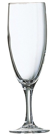 Бокал для шампанского ARCOROC Элеганс 37298 стекло, 170 мл, D=5,5, H=17 см, прозрачный