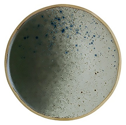 Блюдо круглое BONNA Гайя GAI28DZ фарфор, D=28 см, серый