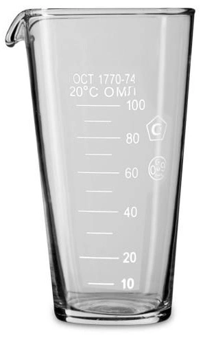 Мерный стакан 100мл ГОСТ1770-74 2040206
