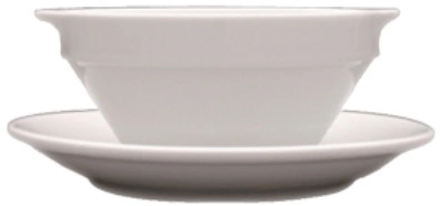 Блюдце LUBIANA Кашуб-хел 0615 фарфор, D=16, H=1,5 cм, белый
