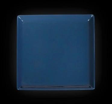 Тарелка квадратная «Corone» 127 мм синяя фк660/4