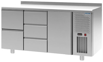 Стол холодильный с бортом POLAIR TM3-230-G