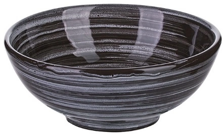 Салатник Борисовская Керамика МАР00011191 керамика, 300мл, D=135, H=55мм, черный, серый