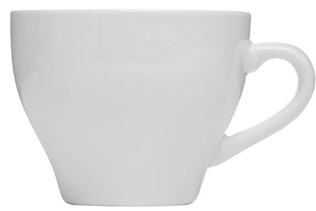 Чашка чайная KUNSTWERK A6476 фарфор, 195мл, D=83, H=70, L=103мм, белый