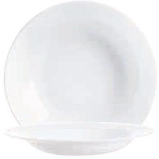 Тарелка глубокая ARCOROC Эволюшн N9411 опал, 780мл, D=20см, белый