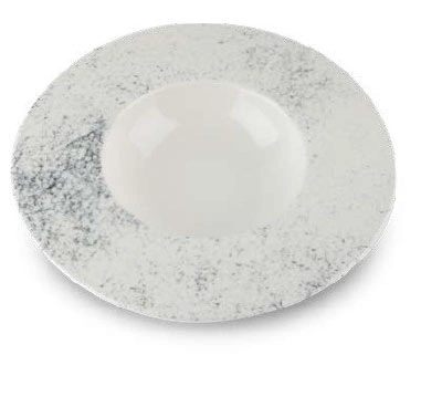 Тарелка для пасты PORLAND Smoky 04ALM004673 фарфор 26 см, белый
