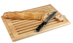Доска разделочная для хлеба APS H=2, L=48, B=32см деревянная, коричневый