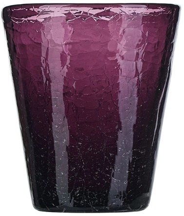 Стакан олд фэшн TOGNANA Колорс KL557310025 стекло, 310мл, D=9, H=10см, фиолетовый