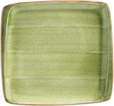 Блюдо прямоугольное BONNA Аура Терапи ATHMOV41KR фарфор, L=32, B=30 см. зеленый