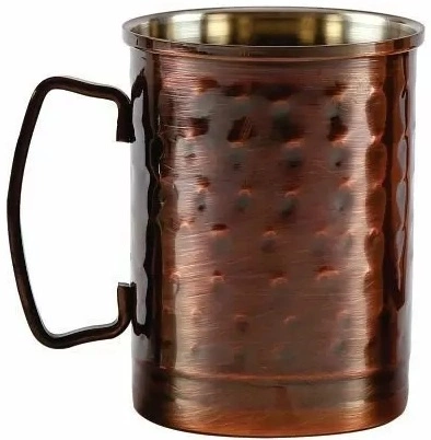 Кружка для коктейля P.L. Proff Cuisine Moscow Mule MMSHAC35 нерж.сталь, 350 мл, состаренный бронзовы