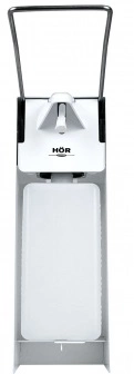 Дозатор для жидкого мыла и дизенфицирующих средств HÖR-D-030A-01 (без замка) 1 л, нерж.сталь