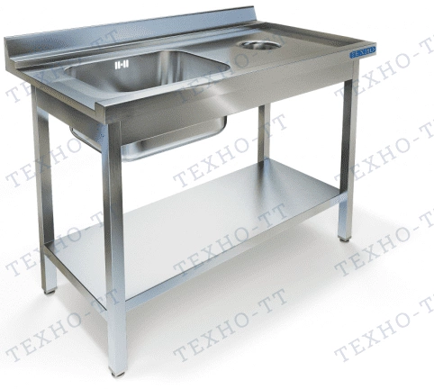 Стол для посудомоечной машины ТЕХНО-ТТ СПМ-523/907 л