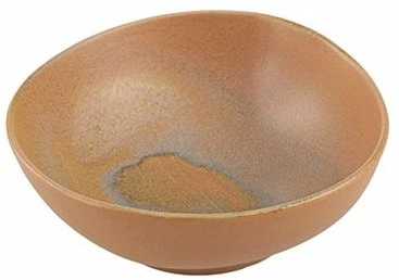 Салатник PORLAND Stoneware Savanna 36DC14 фарфор, D=15, H=5,6 см, коричневый