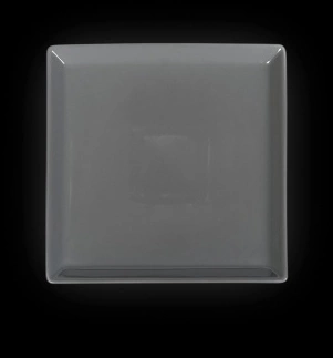 Тарелка квадратная «Corone» 127 мм серая фк660/3