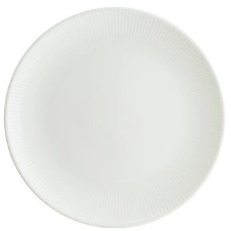 Тарелка мелкая BONNA Ирис IRSWHGRM25DZ фарфор, D=25 см, белый