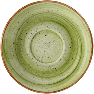 Блюдце BONNA Аура Терапи ATHGRM01CT фарфор, D=16 см, зеленый