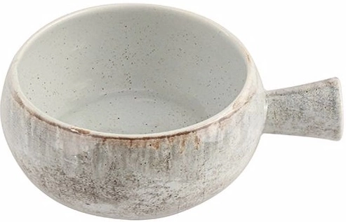 Салатник PORLAND Stoneware Iris 368614 фарфор, D=14, H=6,3 см, темно-коричневый