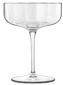 Бокал для шампанского LUIGI BORMIOLI Джаз стекло, 300мл, D=10,5, H=14,2 см, прозрачный