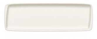 Блюдо прямоугольное BONNA Уайт MOV49D фарфор, L=48, B=15 см, белый
