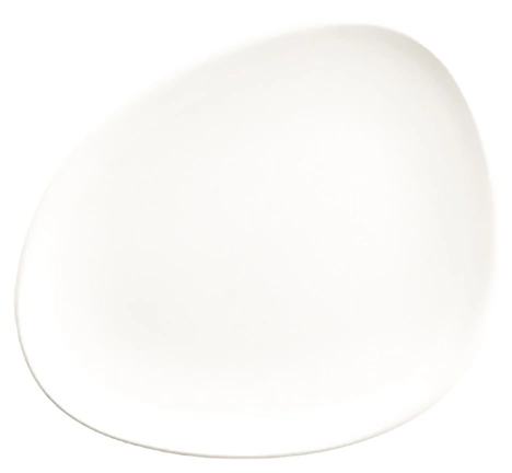 Тарелка мелкая BONNA Уайт VAO19DZ фарфор, D=19 см, белый