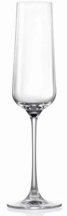 Бокал для шампанского LUCARIS Hong Kong Hip 1LS04CP09 стекло, 270мл, D=7,3, H=27 см, прозрачный