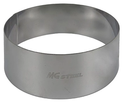 Форма кондитерская круг MGSTEEL 72614 нерж.сталь, D=9, H=3,5 см