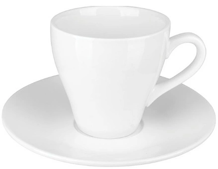 Пара чайная KUNSTWERK 9904135/P7060509 фарфор, 250мл, D=90/167мм, белый