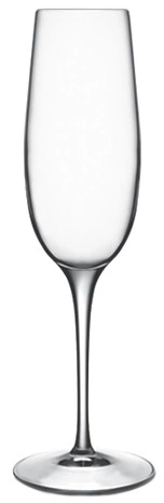Бокал для шампанского LUIGI BORMIOLI Пэлас стекло, 235 мл, D=4,5, H=24 см, прозрачный