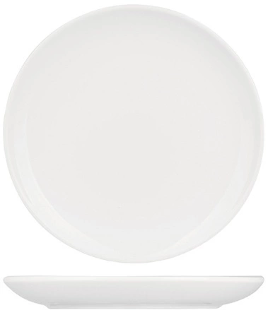 Тарелка мелкая KUNSTWERK P0079715 фарфор, D=150, H=17мм, белый