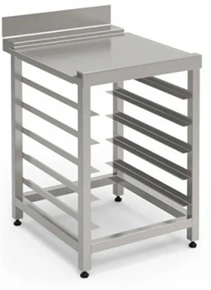 Стол для посудомоечной машины для чистой посуды RESTOINOX СППМК-7/7,5-БП