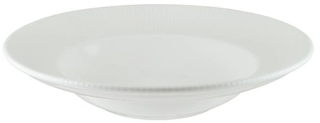 Тарелка глубокая BONNA Ирис IRSWHGRM24CK фарфор, 400 мл, D=24 см, белый