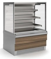 Витрина кондитерская холодильная ES SYSTEM K Carina 06 SELF 1,0 серый