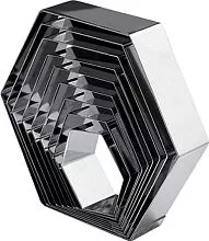 Форма кондитерская шестиугольник MARTELLATO 3H4X9 нерж.сталь