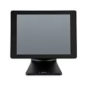 POS-компьютер моноблок Sam4s SPT-S, 15“ сенсорный, 2Gb, no HDD, MSR, черный SPT-S100/COLNNNMB