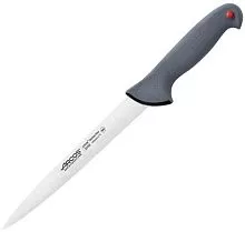 Нож для мяса ARCOS 243200 сталь нерж., полипроп., L=33/19см, серый, металлич.
