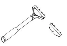 Скребок KOGAST для ST40LR 35935