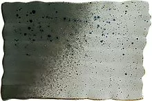 Блюдо прямоугольное BONNA Гайя GAI31DT фарфор, L=28, B=18,5 см, серый