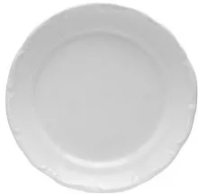 Тарелка плоская PORLAND Maria 04A+P018616 фарфор 24 см, белый