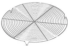 Решетка MATFER 312501 сталь хромир., D=200, H=25, L=200, B=200мм, металлич.