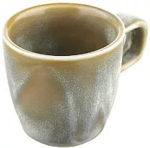 Чашка кофейная KUNSTWERK ZA0011-2.5-m фарфор, 100мл, D=65, H=62мм, матовый, зелен.