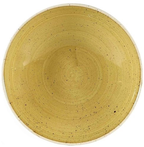 Тарелка глубокая CHURCHILL Stonecast SMSSEVB71 фарфор, 426 мл, D=18,2 см, желтый