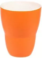 Чашка кофейная P.L. Proff Cuisine Бариста 81223316 фарфор, 500 мл, D=9,5, H=11,7 см, оранжевый