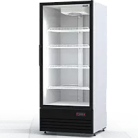 Шкаф морозильный ПРЕМЬЕР ШНУП1ТУ-0,75 С (B/Prm, -18) с доводчиком (уценка трещина на стекле)