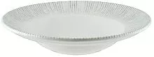 Тарелка для пасты BONNA Ирис IRSGRM27CK фарфор, 450 мл, D=27 см, серый
