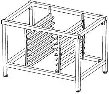 Подставка для пароконвектомата ITERMA 430 GIERRE GASTRO