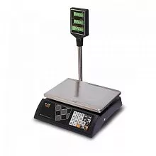 Весы торговые M-ER 327 ACP-32.5 "Ceed" LCD Черные