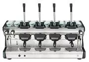 Кофемашина рожковая RANCILIO Classe 5 Leva 4 низкие группы, черный/металлич.