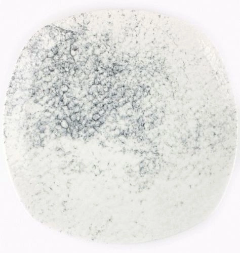 Тарелка квадратная PORLAND Smoky 04ALM004611 фарфор 29 см, белый